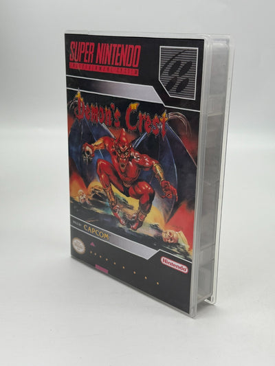 Demons Crest Super Nintendo SNES NTSC-U/C guter Zustand Anleitung + Modul