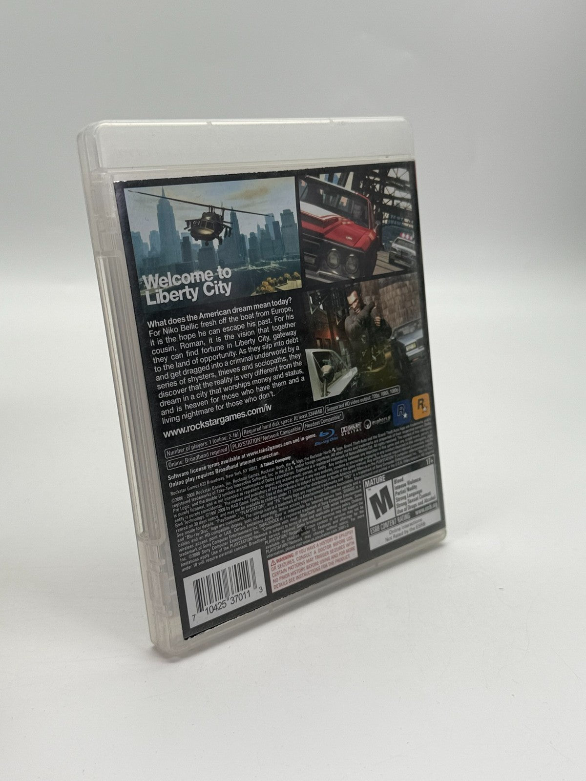 Grand Theft Auto IV Sony PlayStation 3 Très bon état CIB OVP
