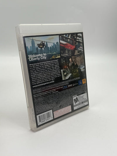 Grand Theft Auto IV Sony PlayStation 3 Très bon état CIB OVP