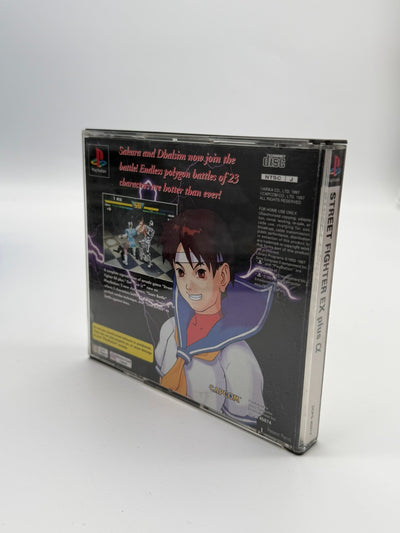 Street Fighter EX plus Alpha Sony Playstation 1 NTSC-J bon état CIB OVP