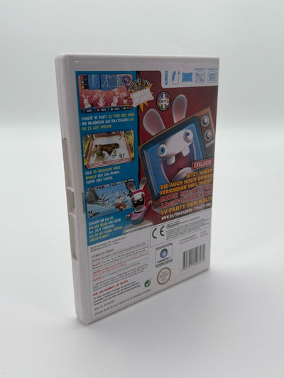 Rayman Raving Rabbids TV Party Nintendo Wii guter Zustand CIB OVP