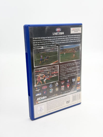 AFL Live 2004 Aussie Rules Football Sony Playstation 2 Très bon état CIB