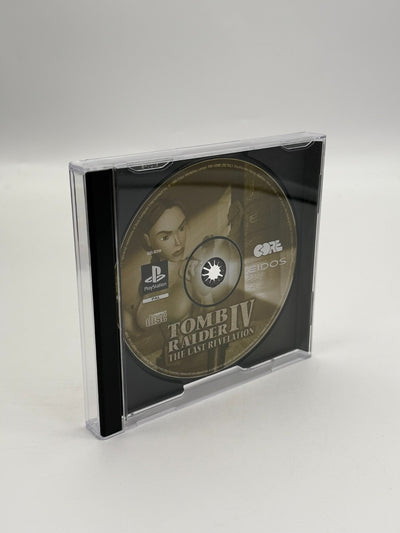 Tomb Raider IV The Last Revelation Sony Playstation 1 Disc & Boîtier uniquement bon état