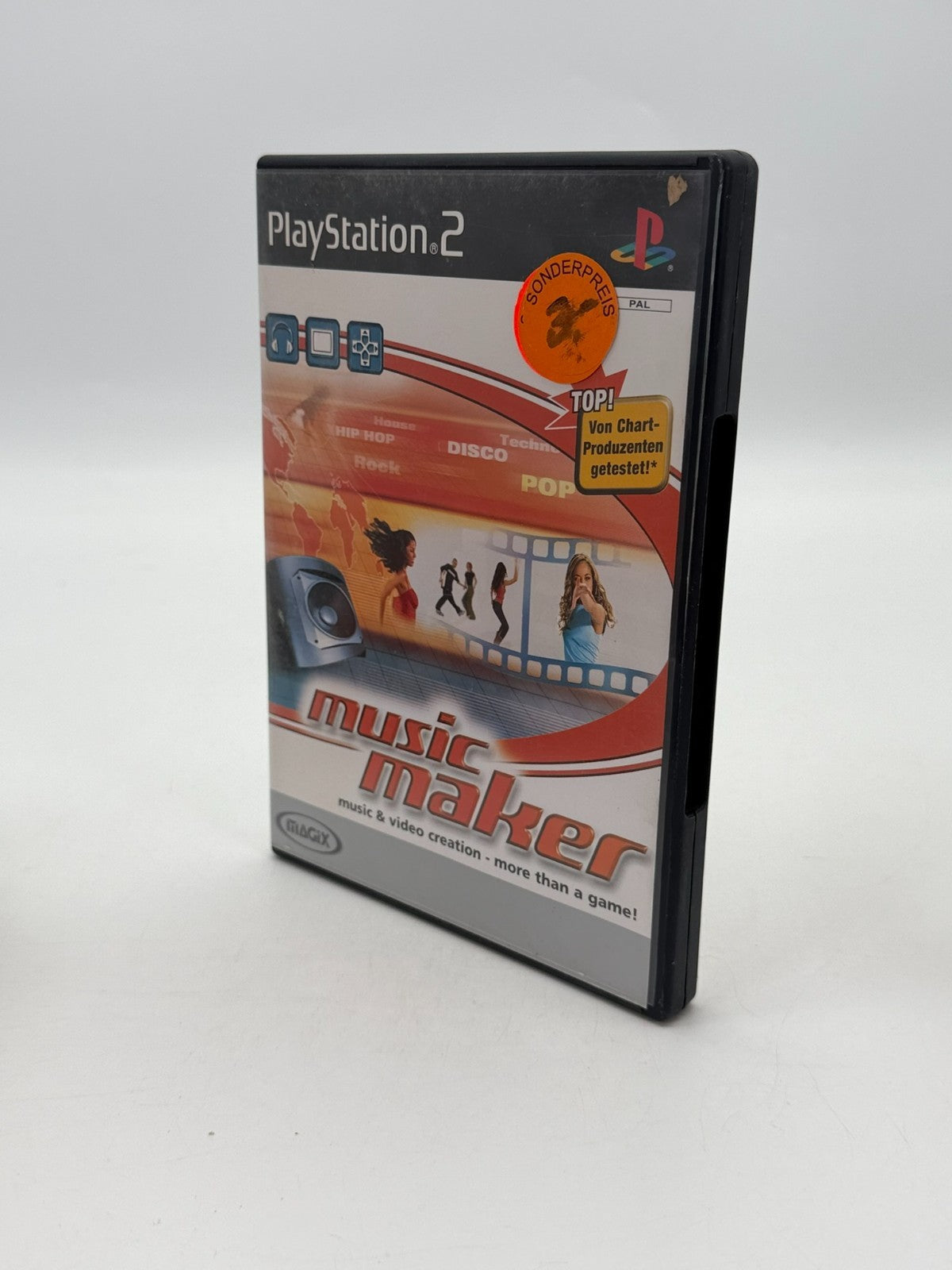 Magix Music Maker Sony Playstation 2 guter Zustand CIB OVP
