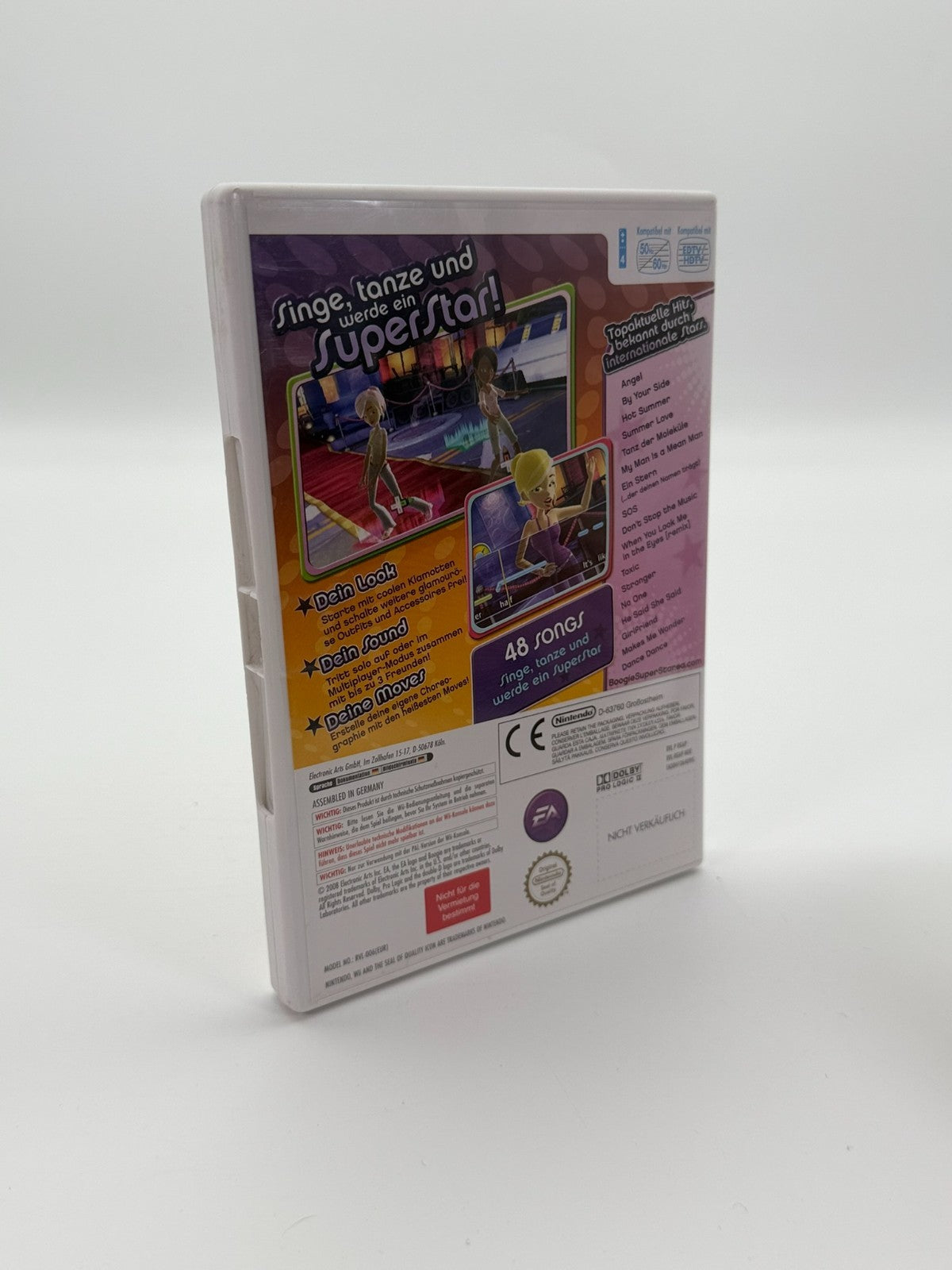 Boogie Superstar Nintendo Wii Sehr guter Zustand CIB OVP