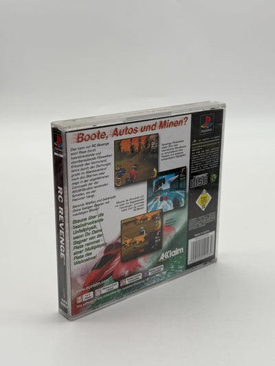RC Revenge Sony Playstation 1 PS1 PSX PsOne akzeptabler Zustand CIB OVP