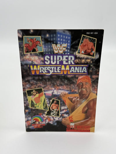 WWF Super Wrestlemania Super Nintendo SNES NTSC-U/C bon - très bon