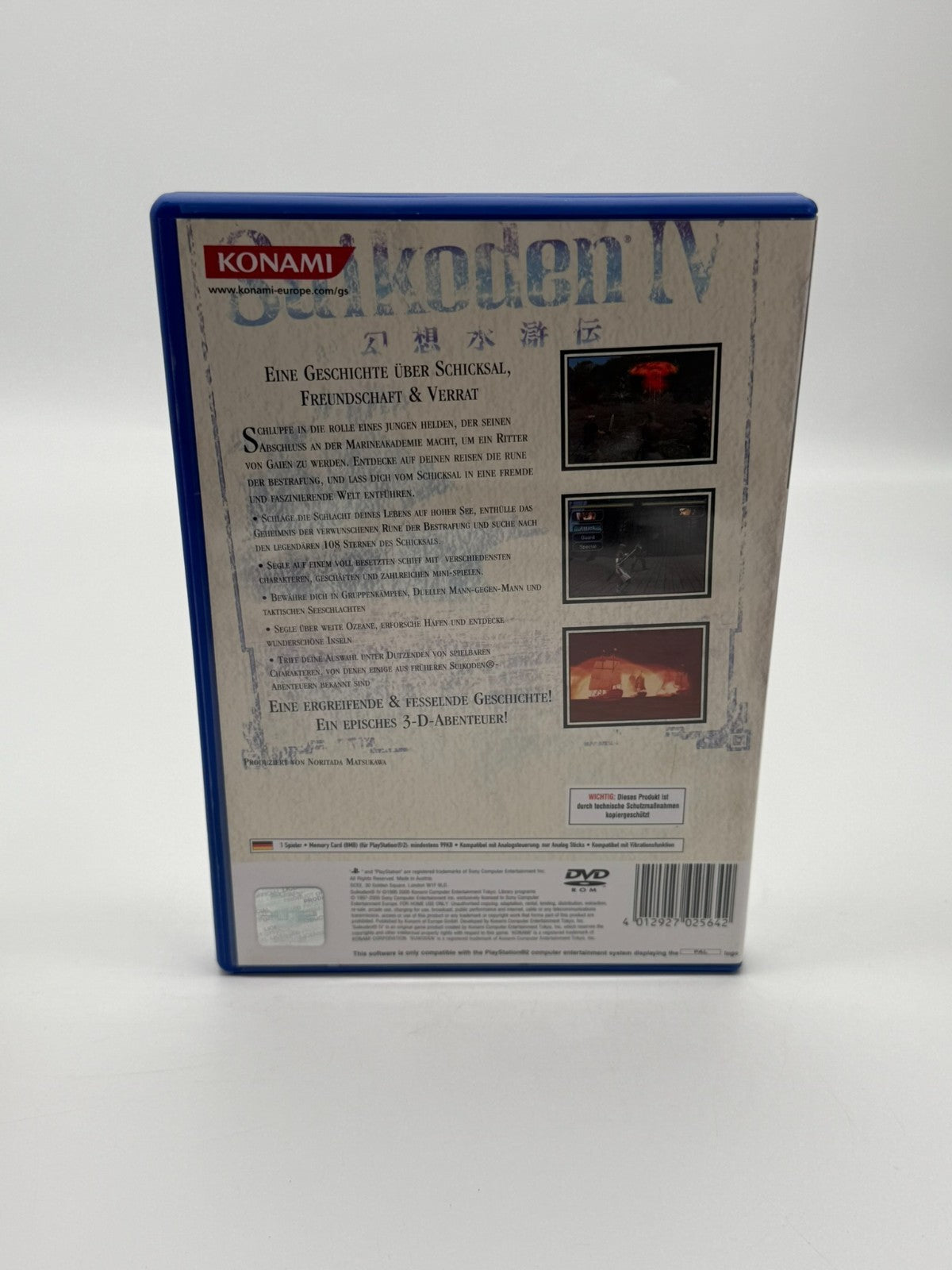 Suikoden IV Sony Playstation 2 Sehr guter Zustand CIB OVP
