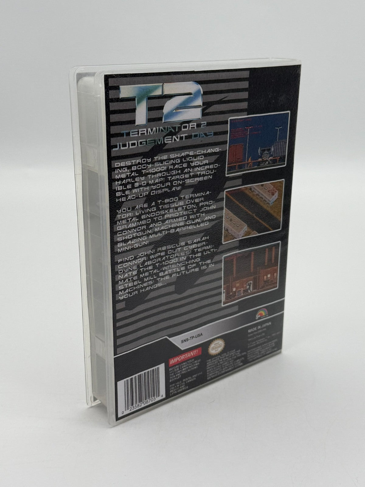 Terminator 2 Judgment Day Super Nintendo SNES NTSC-U/C good condition