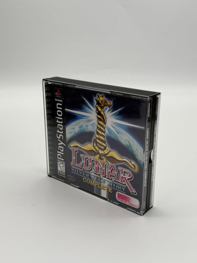 Lunar Silver Star Story Complete Sony Playstation 1 bon état NTSC CIB OVP