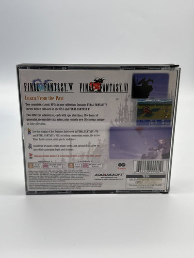 Final Fantasy Anthology Sony Playstation 1 NTSC U/C bon état CIB OVP