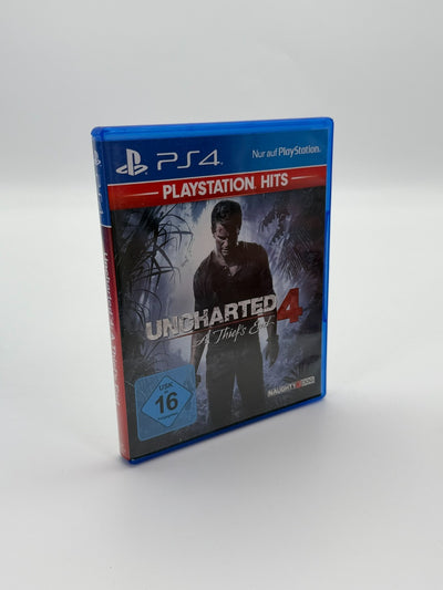 Uncharted 4 A Thiefs End Sony Playstation 4 guter Zustand CIB OVP