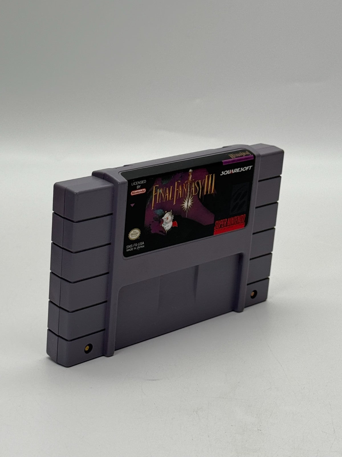 Final Fantasy III Super Nintendo SNES NTSC-U/C guter Zustand Modul + Anleitung
