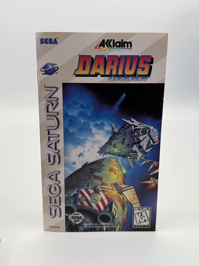 Darius Gaiden Sega Saturn NTSC-U/C Very Good Condition CIB OVP Long Box