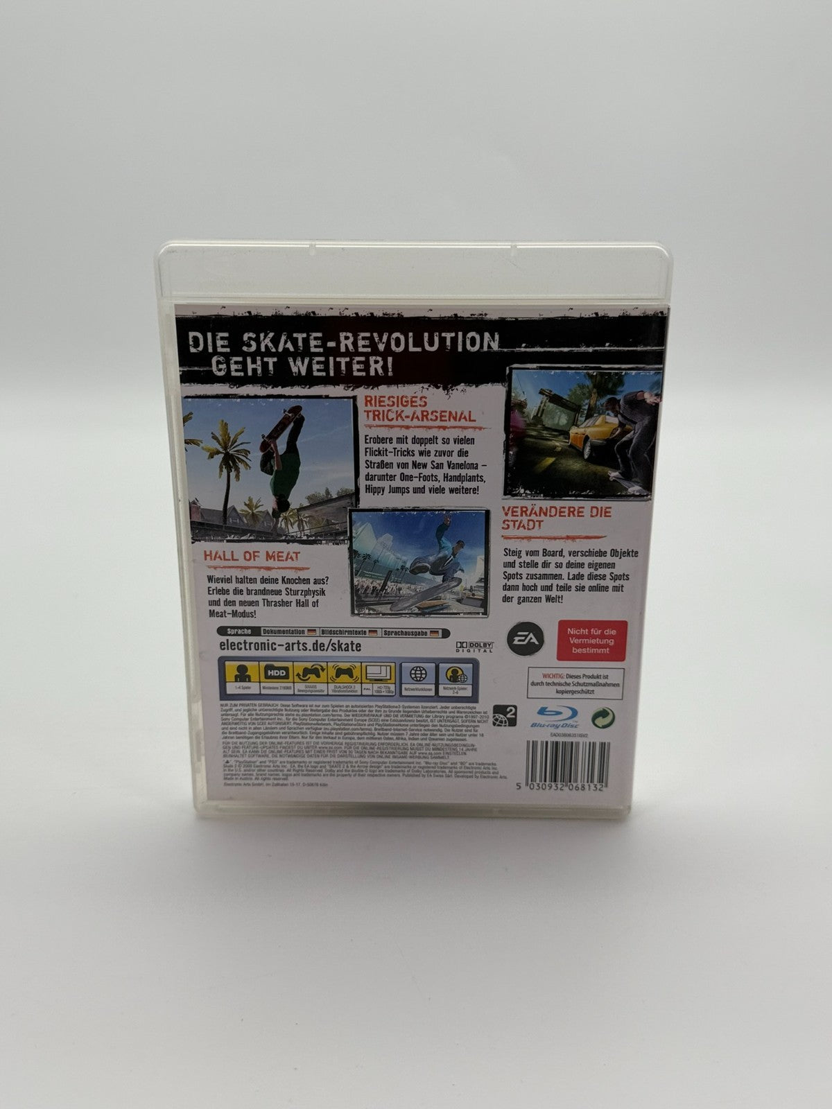 Skate 2 Sony Playstation 3 guter Zustand CIB OVP