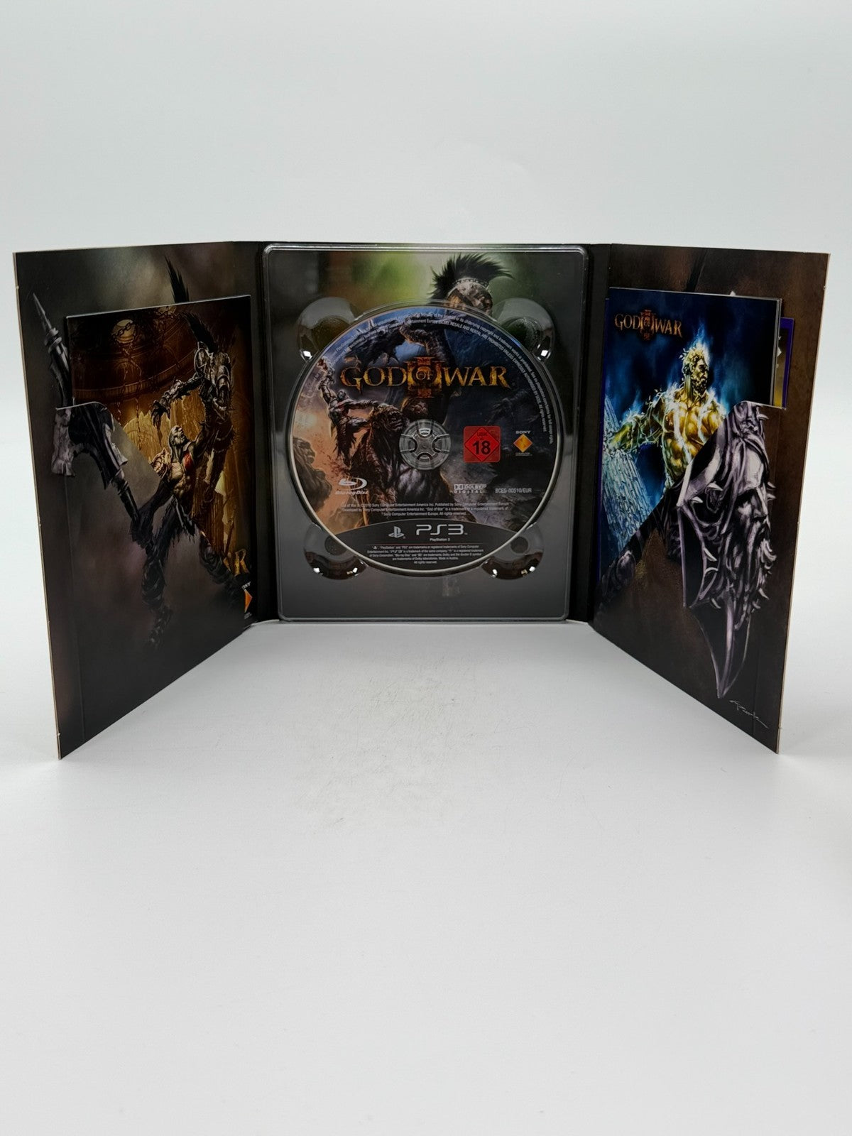 God Of War III Collectors Edition Sony Playstation 3 Sehr guter Zustand CIB OVP