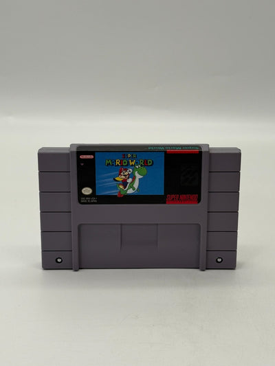 Super Mario World Super Nintendo SNES NTSC-U/C Modul + Anleitung