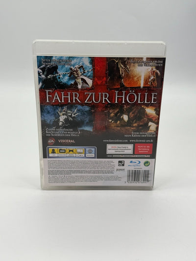 Dante's Inferno Sony Playstation 3 Very Good Condition CIB OVP