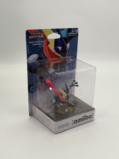 Super Smash Bros. Greninja N° 36 Amiibo Scellé en usine Neuf CIB OVP