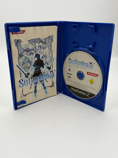 Suikoden IV Sony Playstation 2 Très bon état CIB Boîte d'origine
