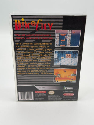 DinoCity Super Nintendo SNES NTSC-U/C bon état