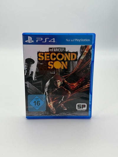 inFAMOUS Second Son Sony Playstation 4 guter Zustand CIB OVP