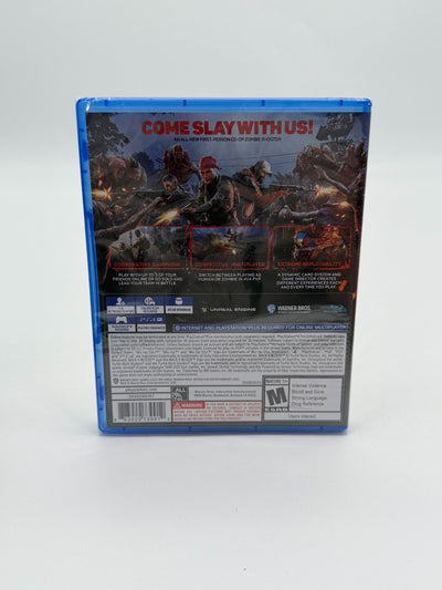 Back 4 Blood Sony Playstation 4 Factory Sealed CIB OVP