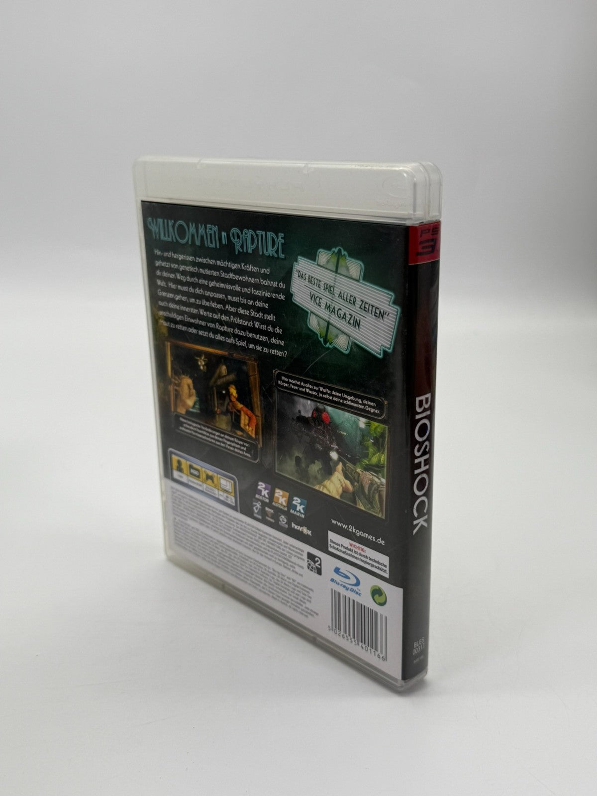 Bioshock Sony Playstation 3 guter Zustand CIB OVP