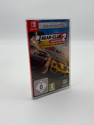 Gear Club Unlimited 2 Porsche Edition Nintendo Switch Sehr guter Zustand CIB OVP