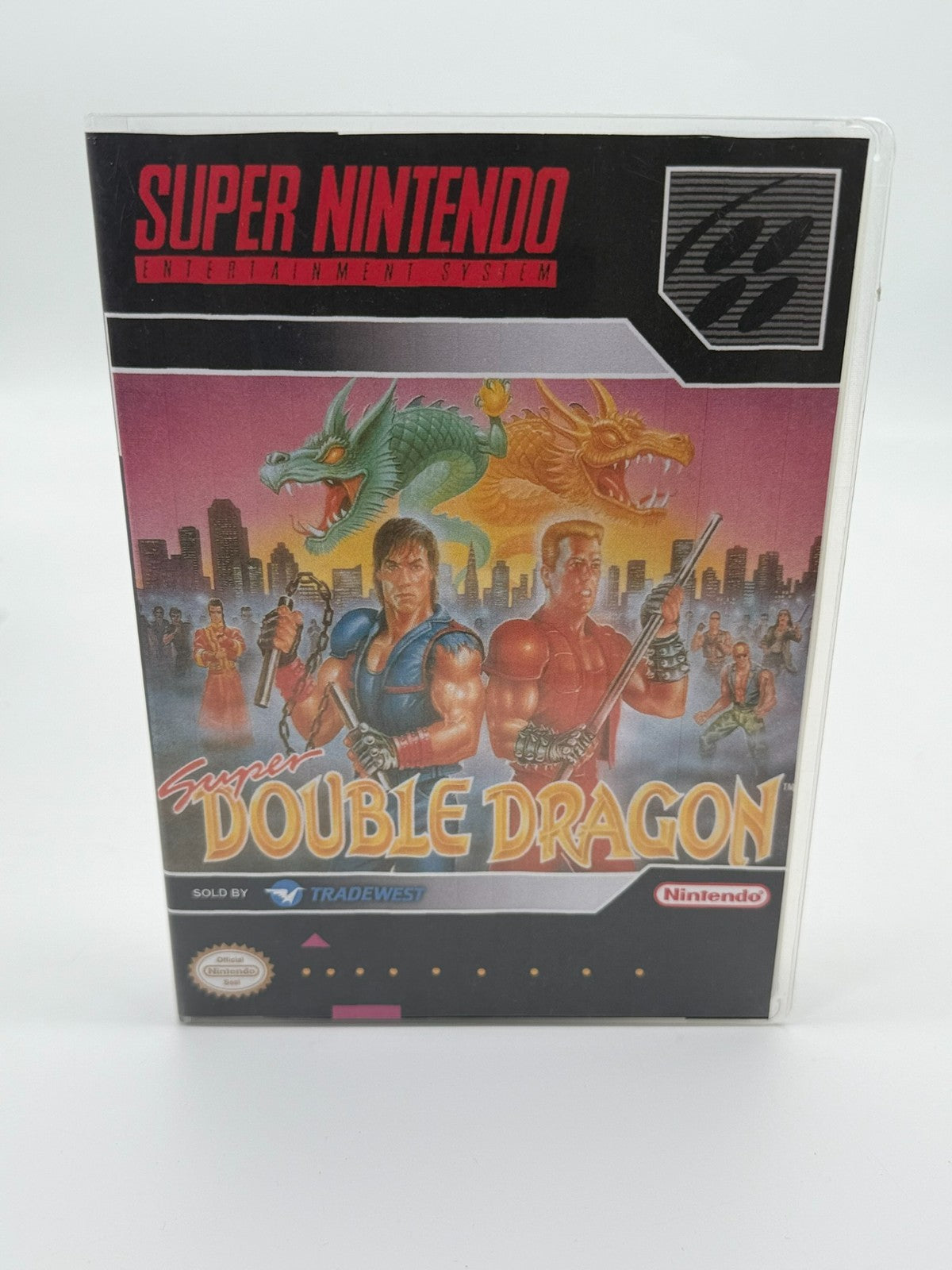 Super Double Dragon Super Nintendo SNES NTSC-U/C bon état