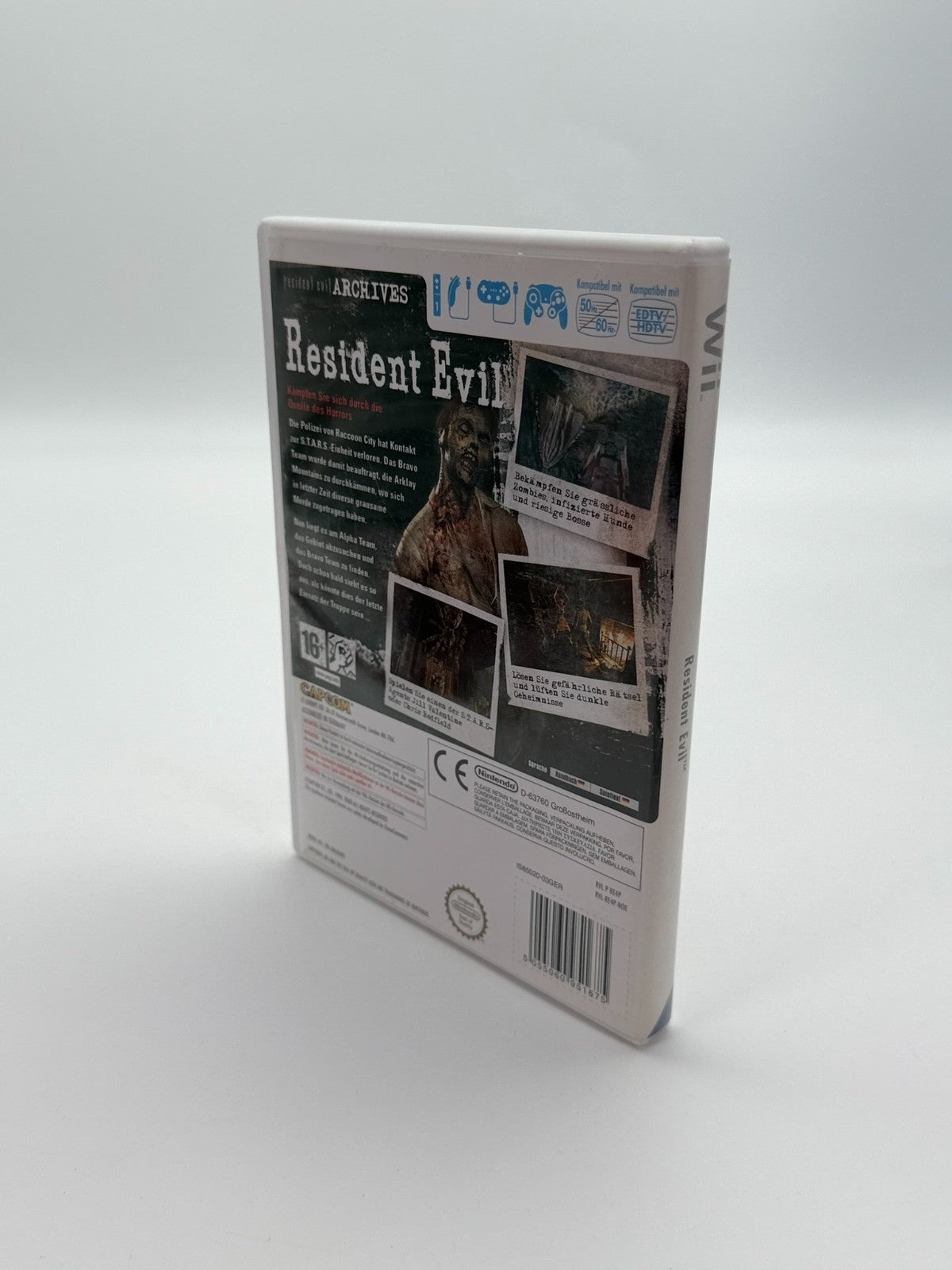 Resident Evil Archives Nintendo Wii guter Zustand OVP