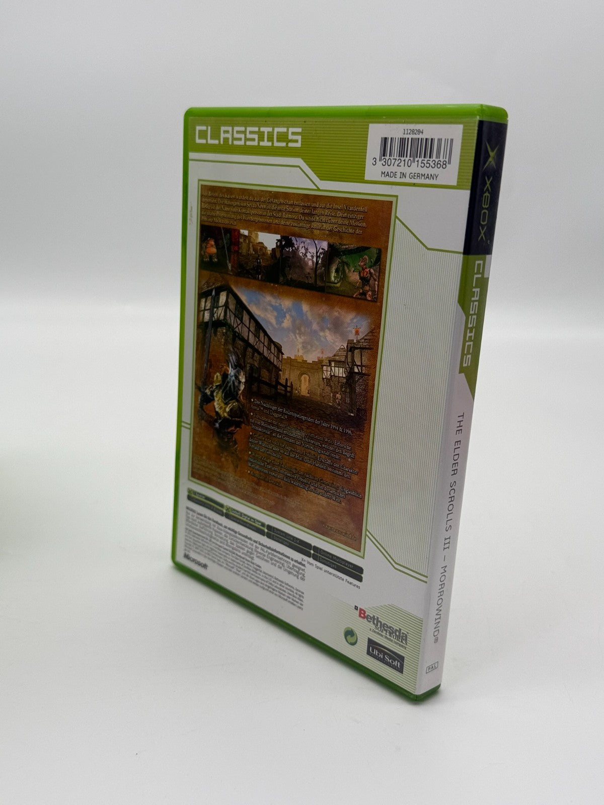The Elder Scrolls III Morrowind Microsoft Xbox Classique bon état CIB Boîte