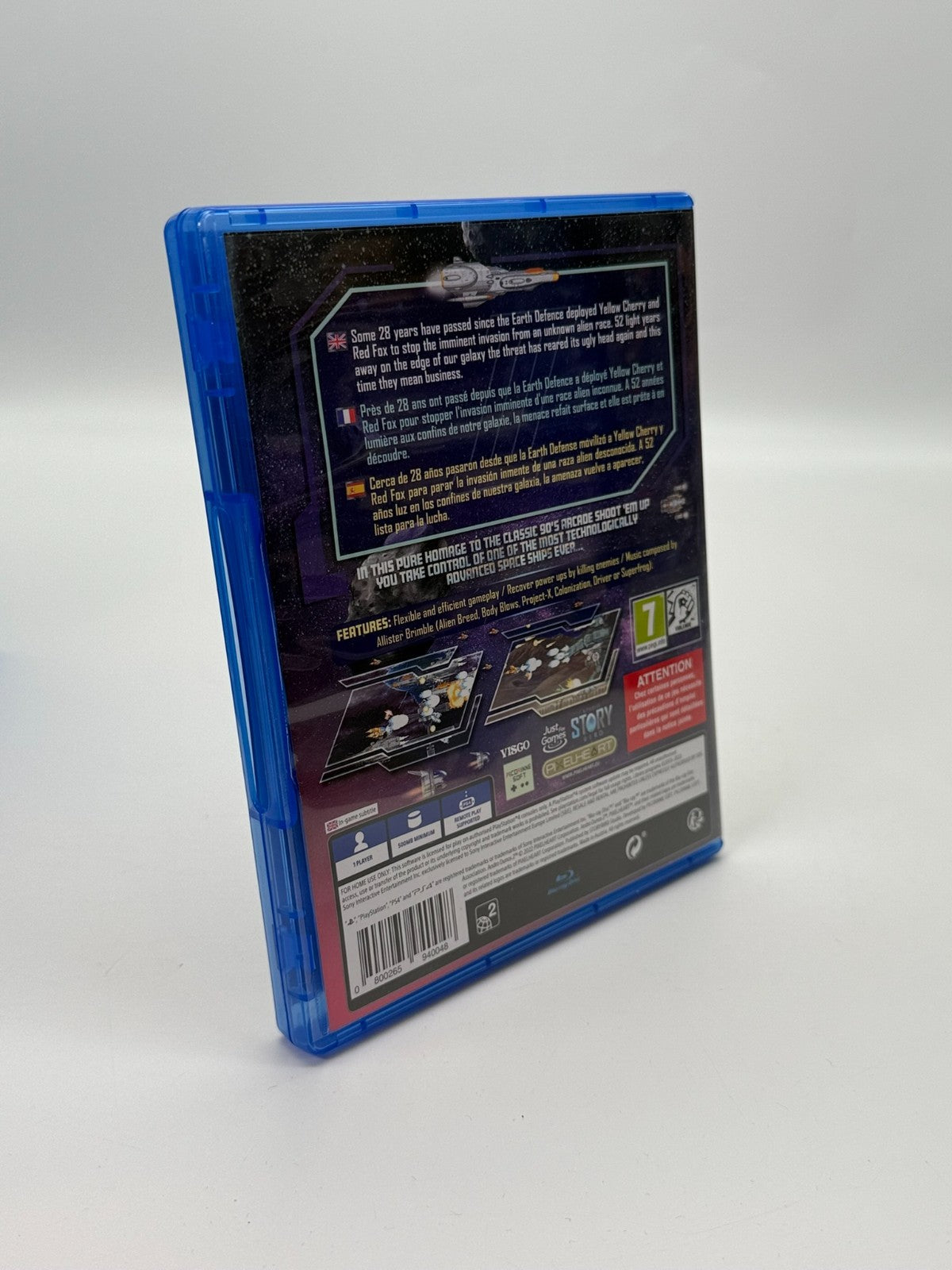 Andro Dunos II Sony PlayStation 4 Very good condition Original packaging