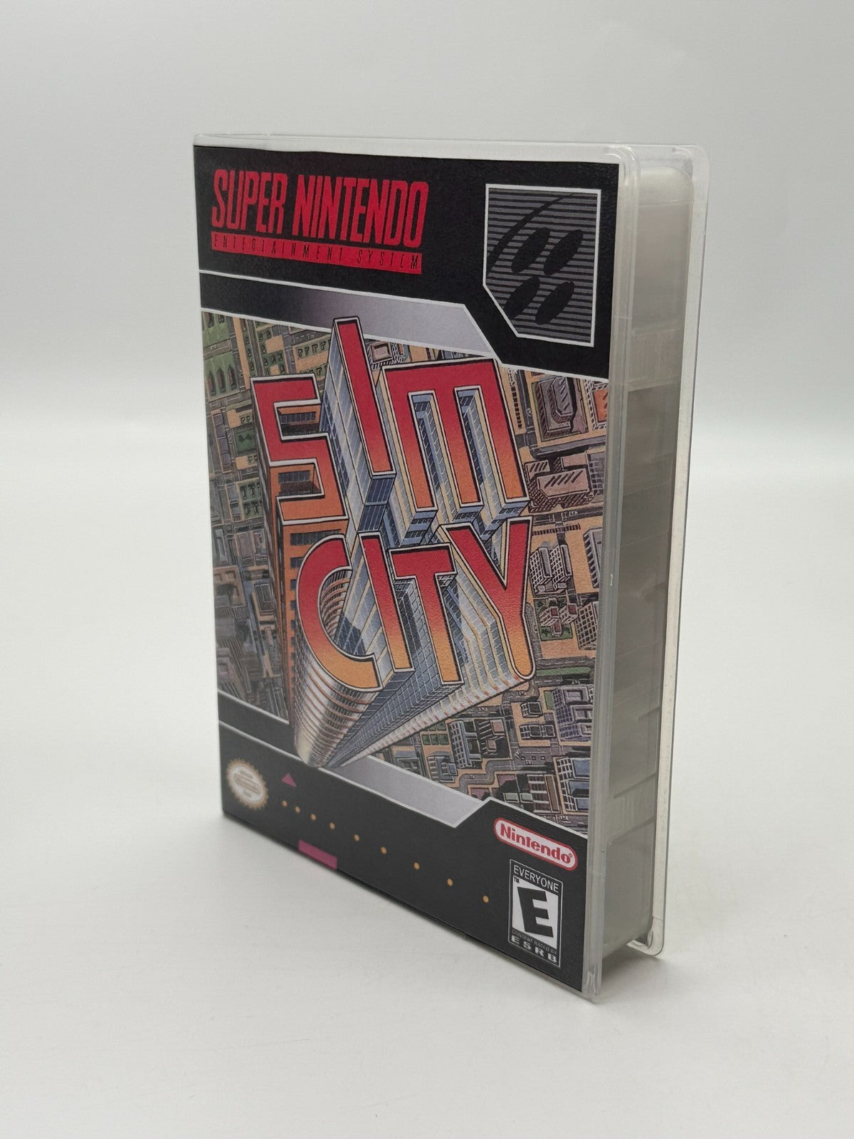 Sim City Super Nintendo SNES NTSC-U/C bon état Cartouche + manuel