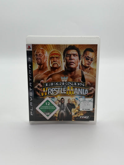 WWE Legends of WrestleMania Sony Playstation 3 Sehr guter Zustand CIB OVP