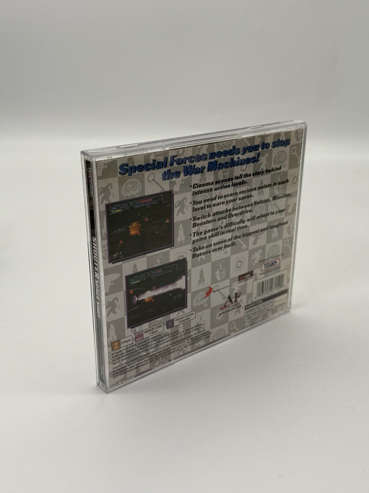 Shooter Space Shot Sony Playstation 1 NTSC-U/C guter Zustand CIB OVP