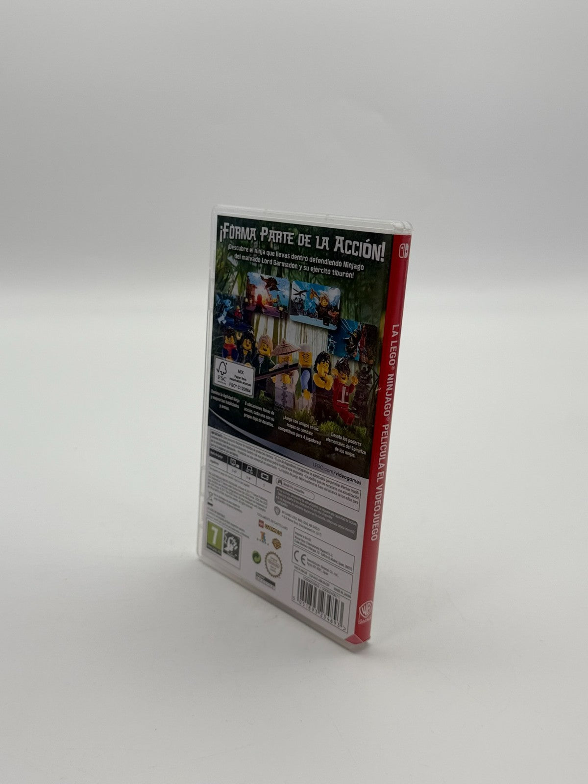 LEGO Ninjago das Videospiel - Nintendo Switch guter Zustand CIB OVP SPANISCH