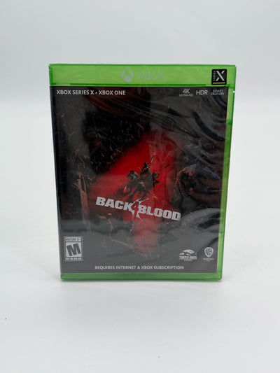 Back 4 Blood Microsoft XBox One & Series X Neu Factory Sealed CIB OVP