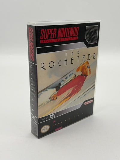 The Rocketeer Super Nintendo SNES NTSC-U/C bon état Cartouche + Boîte