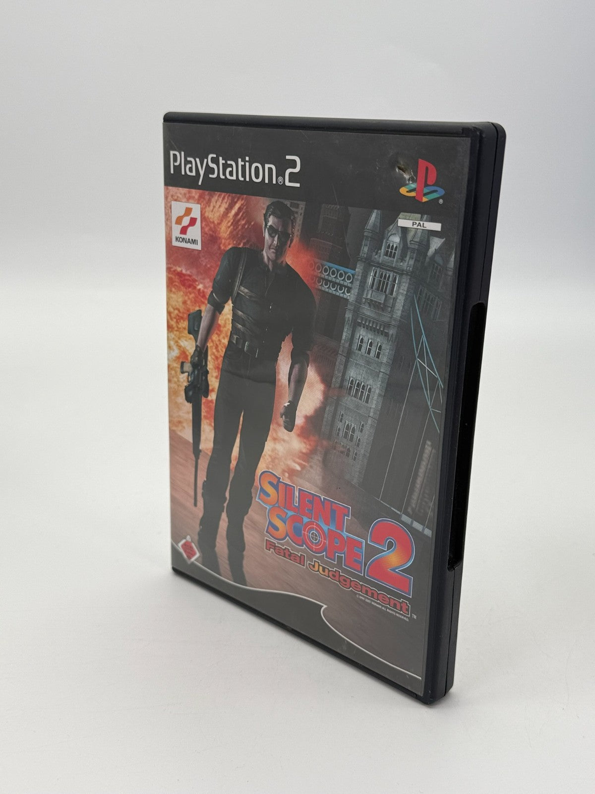 Silent Scope 2 Fatal Judgment Sony PlayStation 2 bon état emballage d'origine
