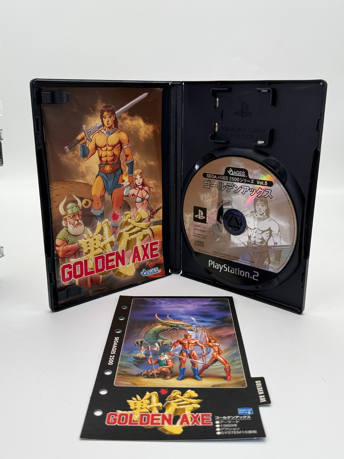 Golden Axe Sony Playstation 2 NTSC-J Très bon état CIB OVP