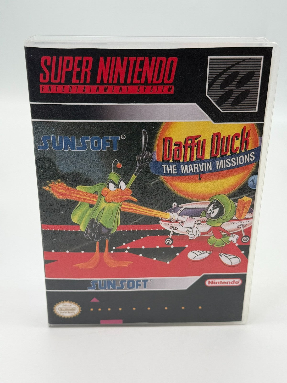 Daffy Duck The Marvin Missions Super Nintendo SNES NTSC-U/C good - Very good