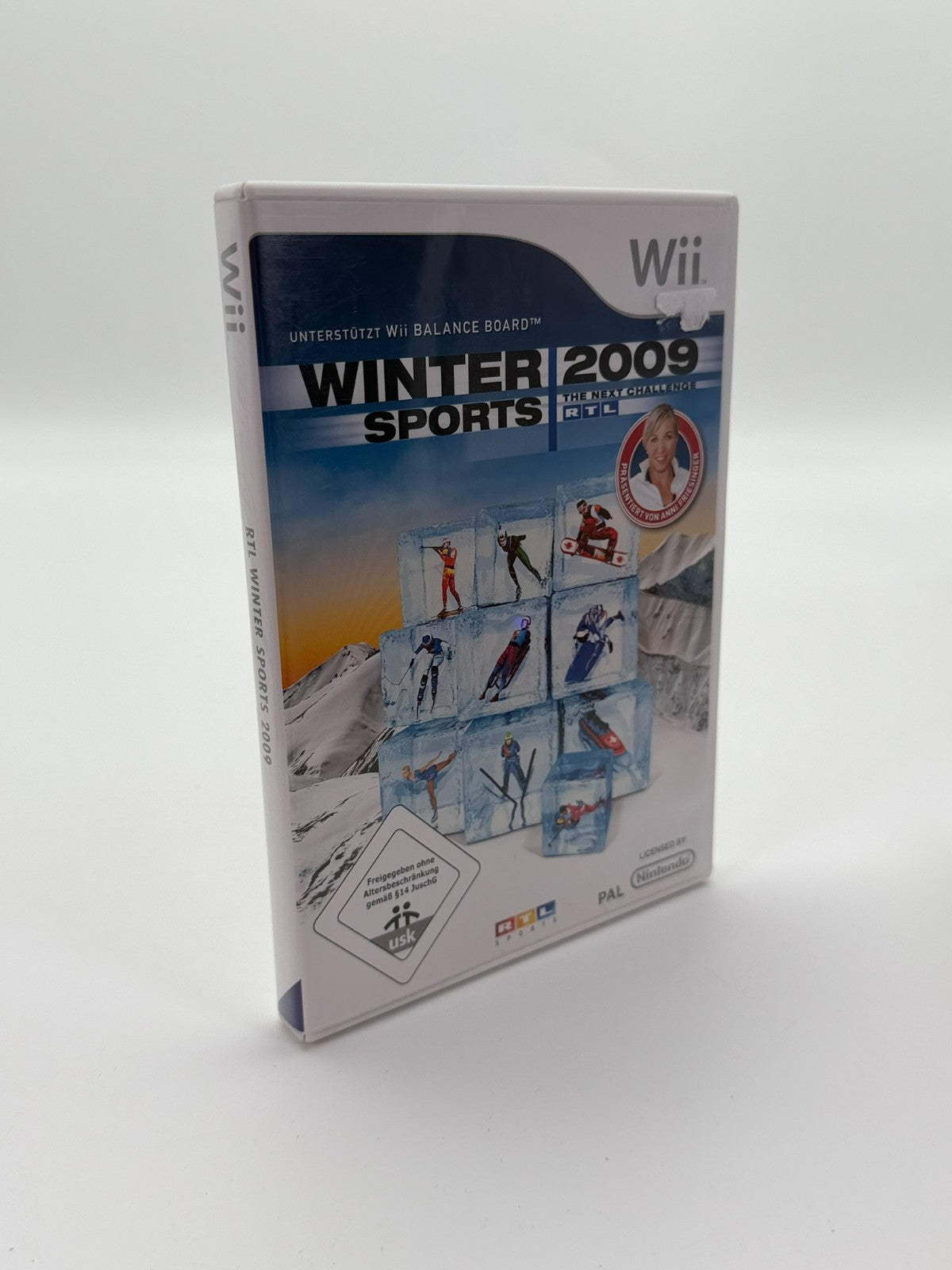 RTL Winter Sports 2009 Nintendo Wii guter Zustand CIB OVP