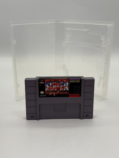Street Fighter II Super Nintendo SNES NTSC-U/C bon état Cartouche + Boîte