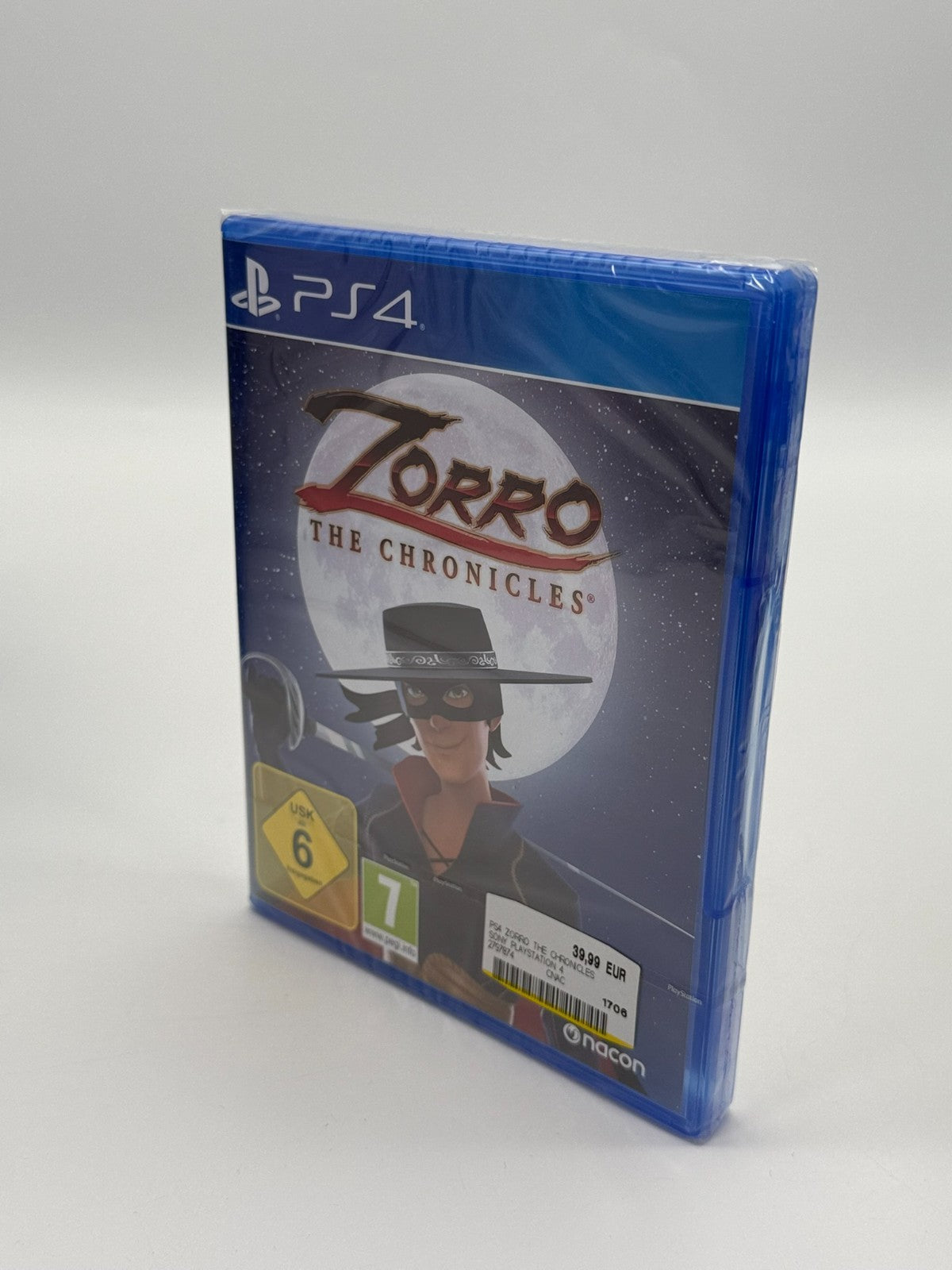 Zorro The Chronicles Sony Playstation 4 Factory Sealed CIB OVP