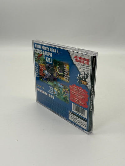 Street Fighter Alpha 3 Sony Playstation 1 NTSC-U/C bon état CIB Boîte