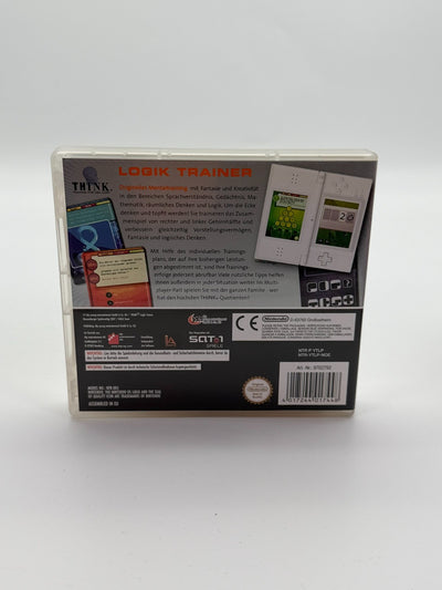 Think Training für dein Kopf Logik Trainer Nintendo DS guter Zustand CIB OVP