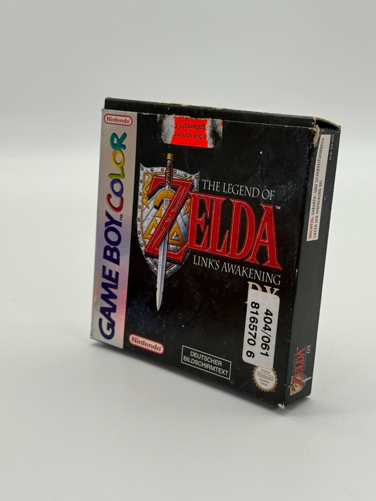 The Legend of Zelda Links Awakening Nintendo Game Boy Color bon état boîte