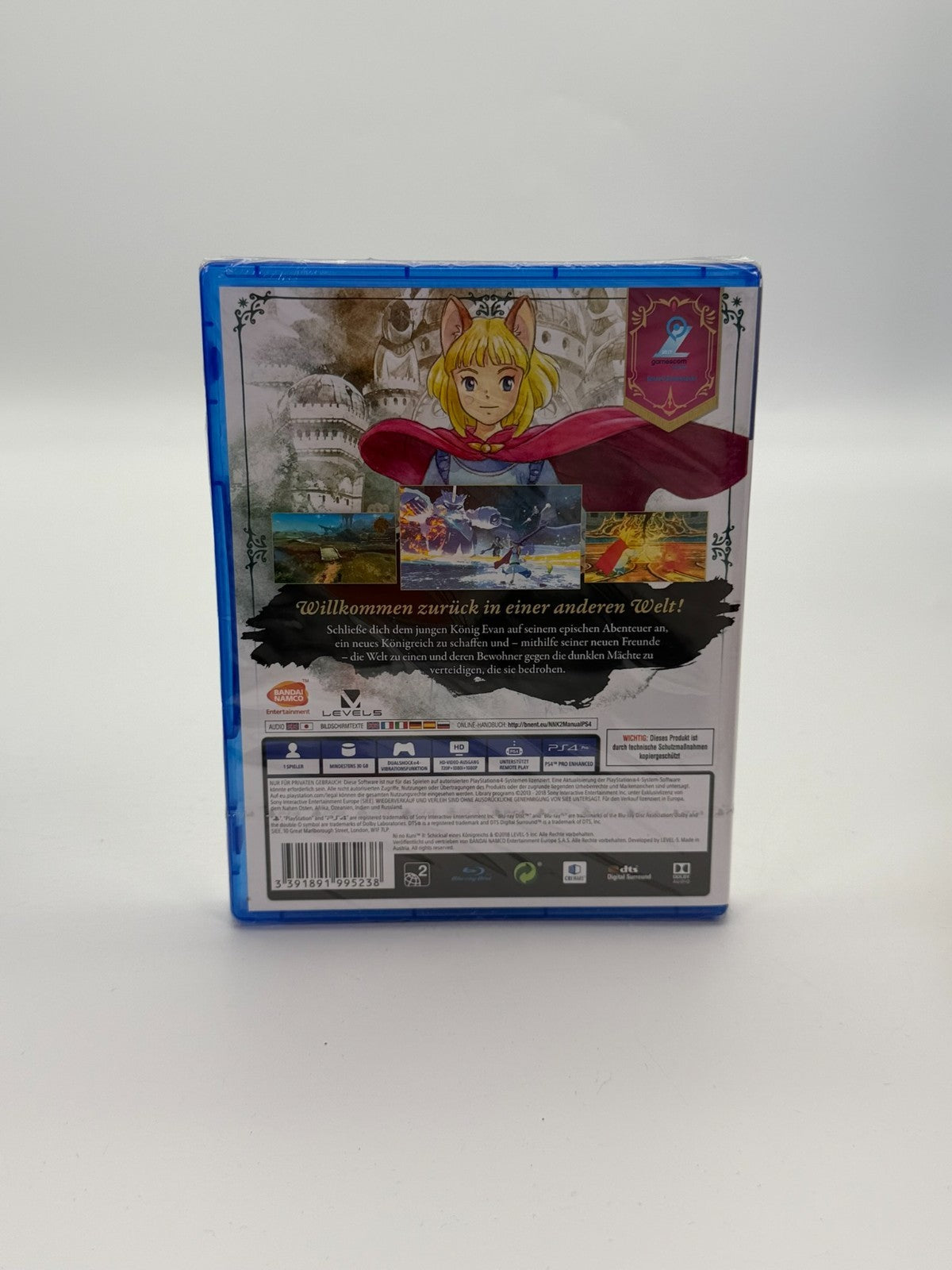 Ni No Kuni II Schicksal eines Königreichs Sony Playstation 4 Factory Sealed Neu