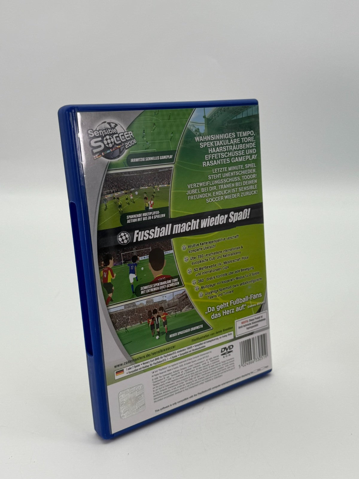 Sensible Soccer 2006 Sony Playstation 2 PS2 Sehr guter Zustand CIB OVP